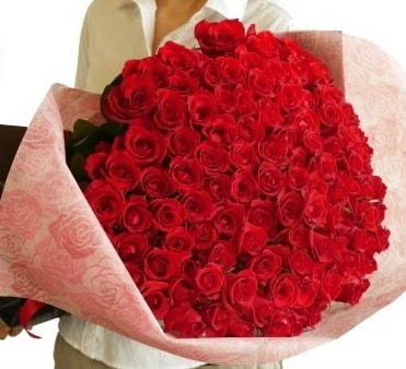 108 red roses